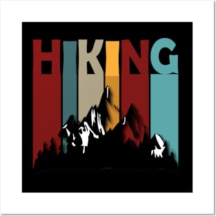 hiking Posters and Art